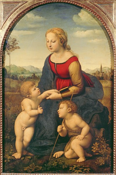 Die schöne Gärtnerin von Raffaello Sanzio Raphael